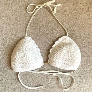 Abercrombie Swim Crochet Bikini Top